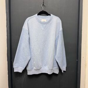 Aerie Soft Blue Crewneck Sweater NWT
